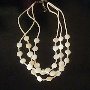 White necklace